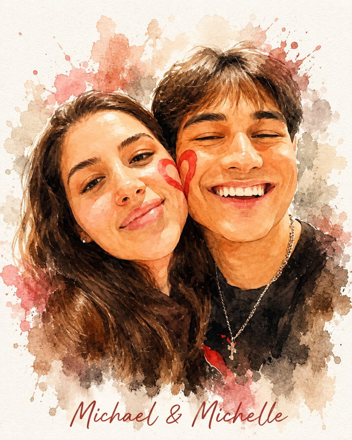Custom Couple Portrait
